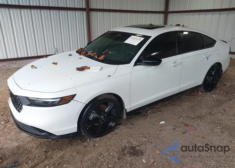 2023 Honda Accord Hybrid Sport-L z USA, uszkodzony, nr VIN 1HGCY2F71PA049168